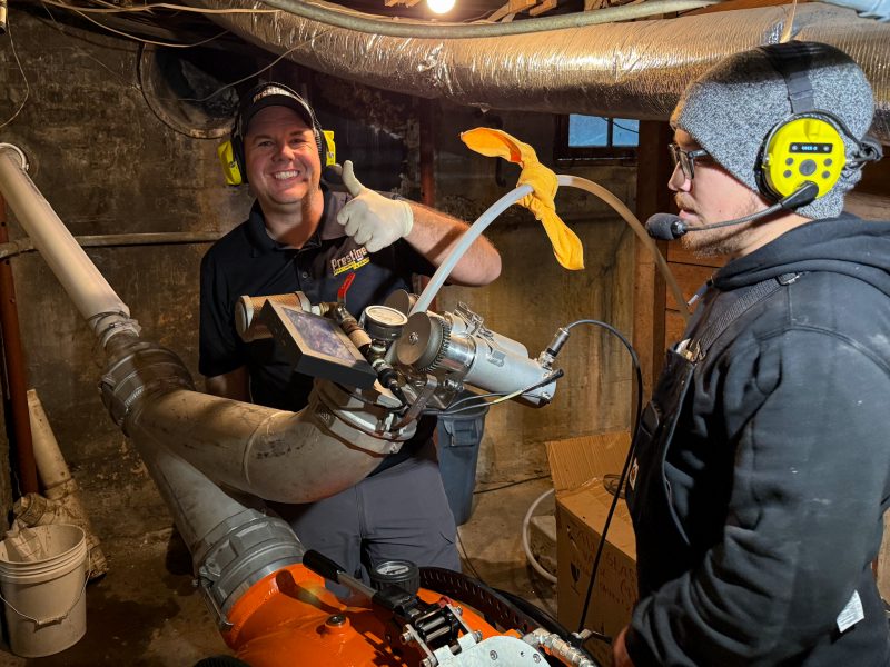 Pipe Lining - Inversion Drum